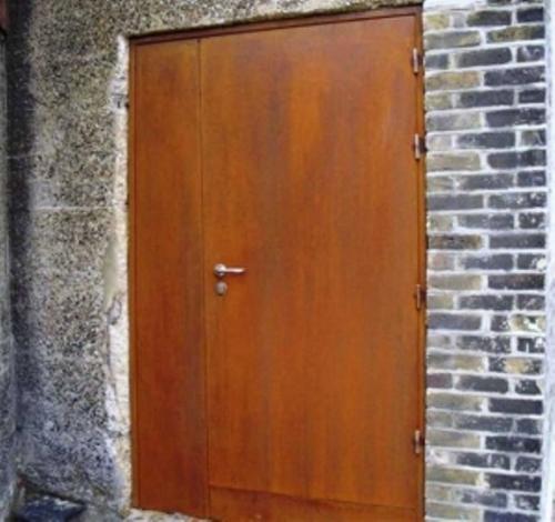 riproduzione acciaio corten
