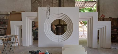 Parete 3D  gigante componibile