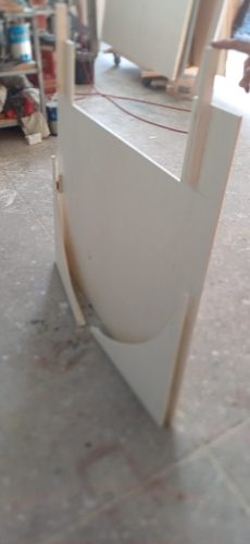 modulo con nicchia ad incastro 