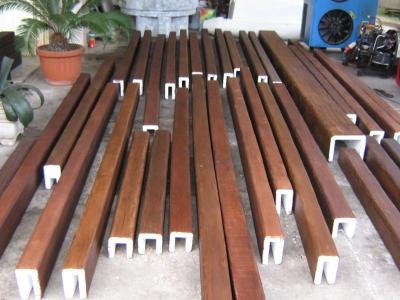 tante travi finto legno