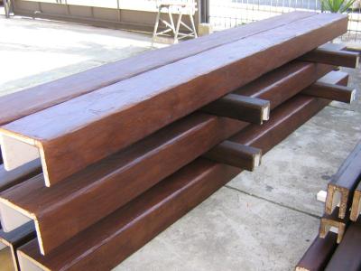 travi finto legno