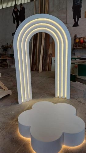 Arco 3D luminoso