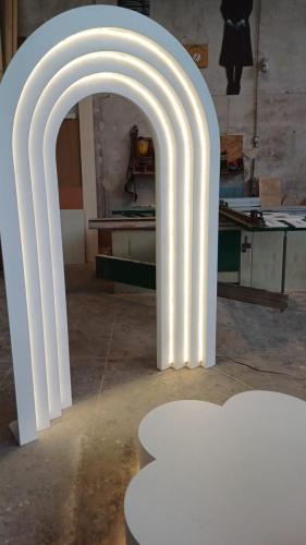 Arco 3D luminoso